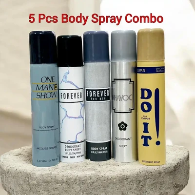100 ML 5 pcs Body Spray Combo