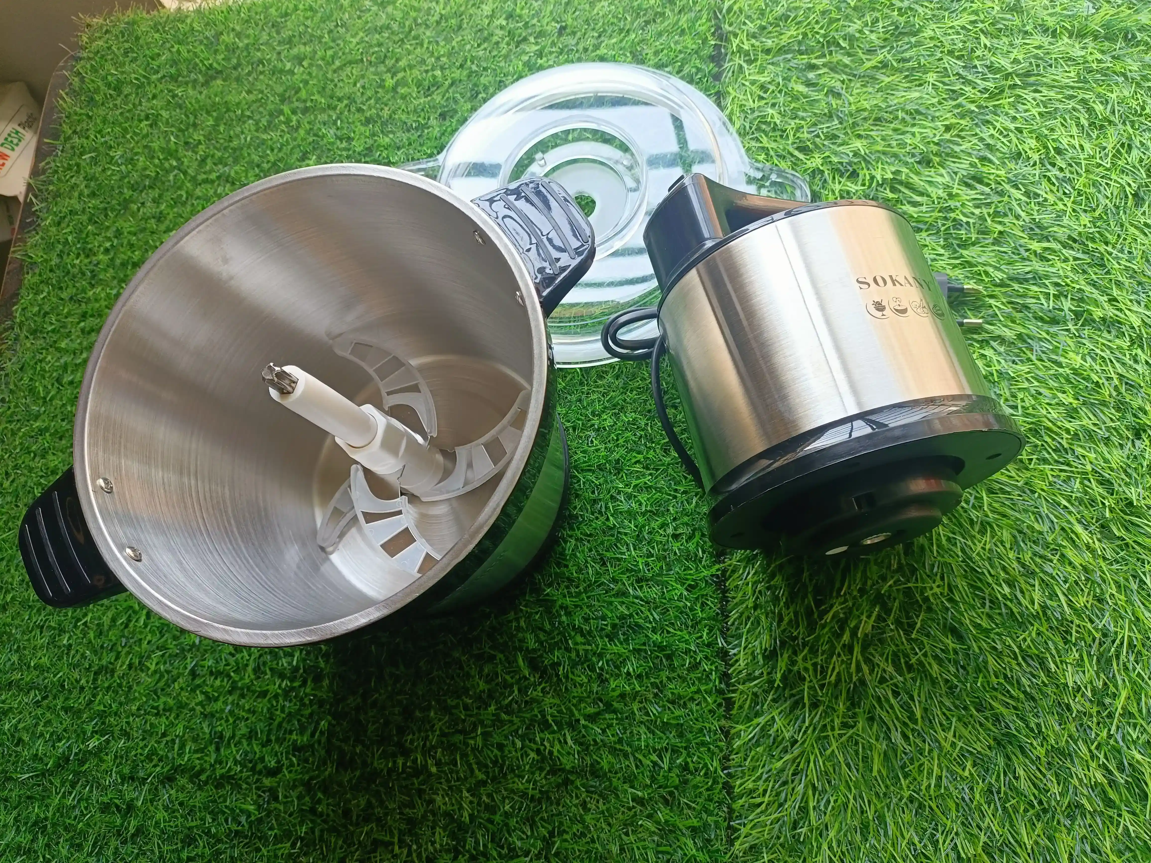 Sokany 800watt meat Grinder and blender (model-7005A)3.Lt