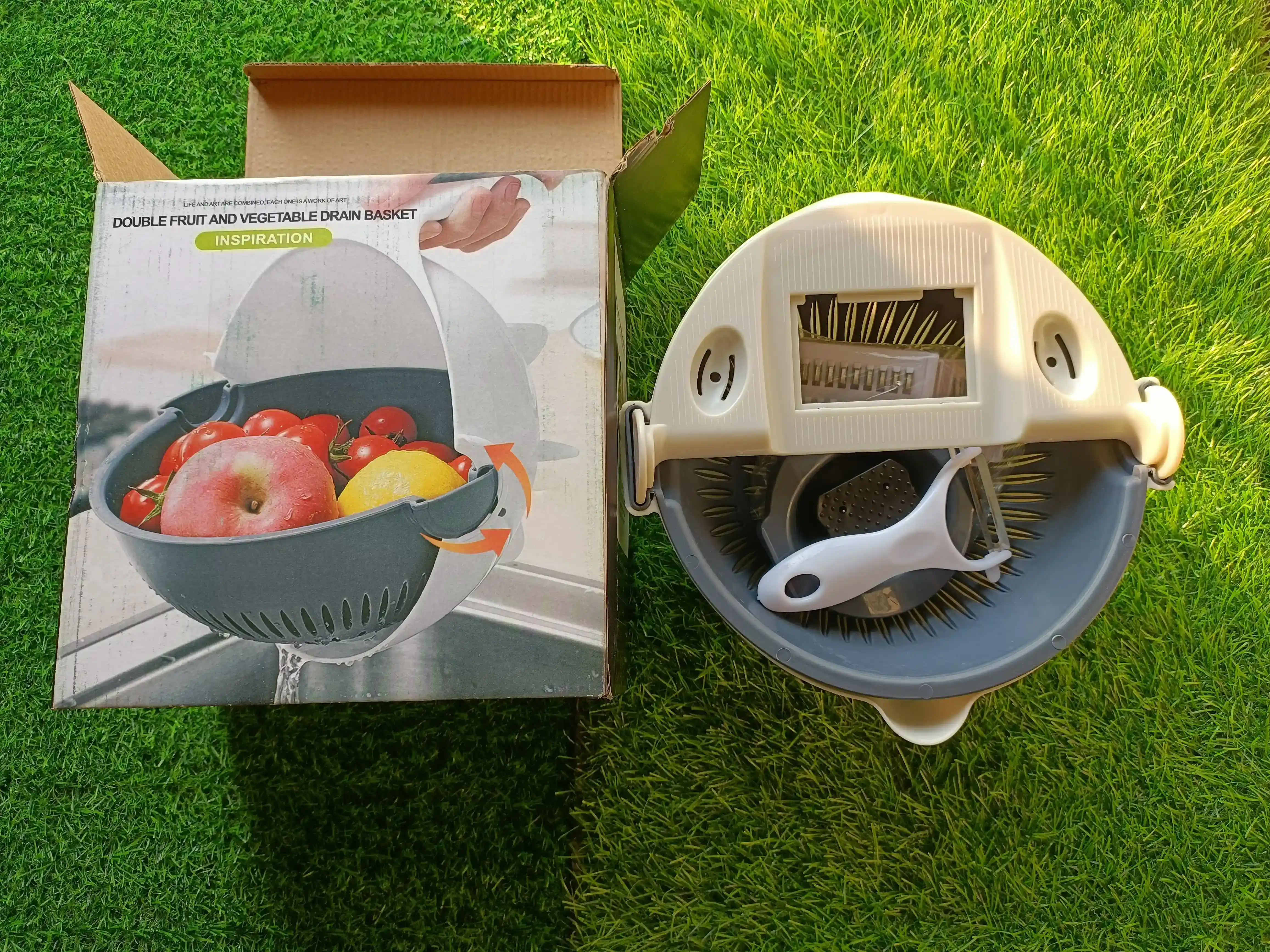 wet basket vegetable cutter