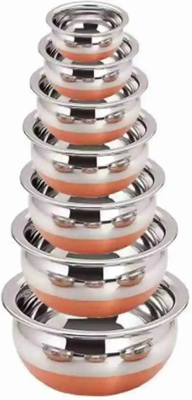 7 pcs handi Set, Stainless Steel