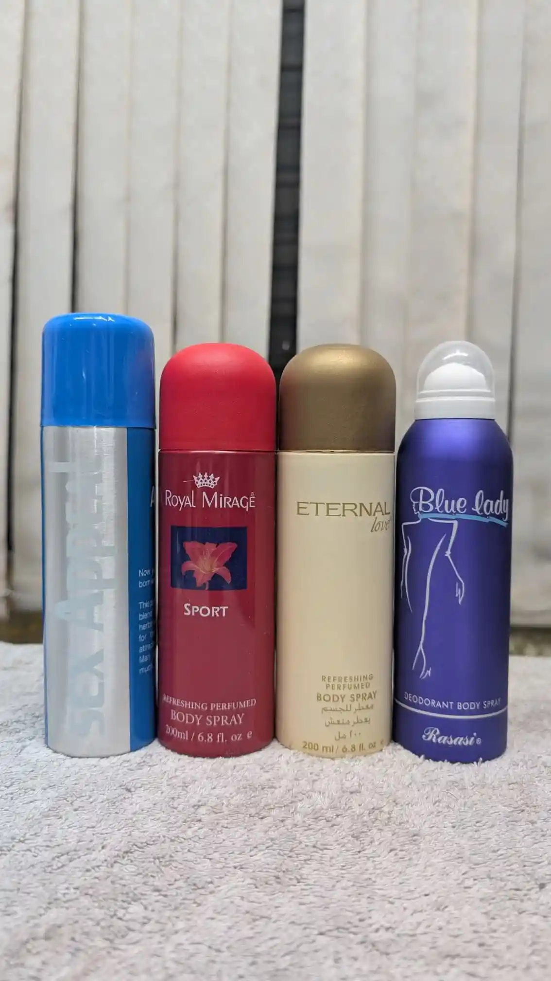 Premium 200 ml 4 pcs body spray combo