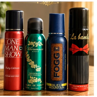 Special 4 pcs 120ML body spray combo